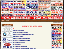 Tablet Screenshot of bursaisyerleri.com